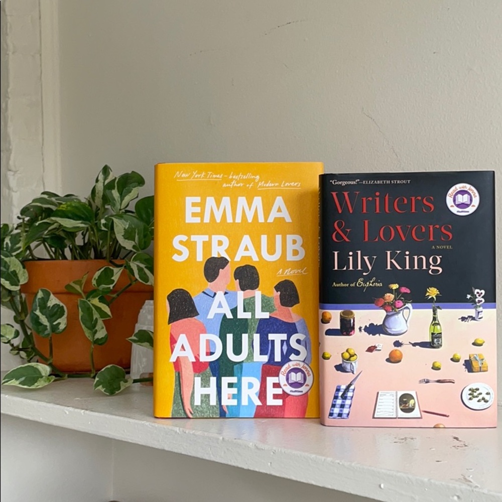 📚All Adults Here + Writers & Lovers books